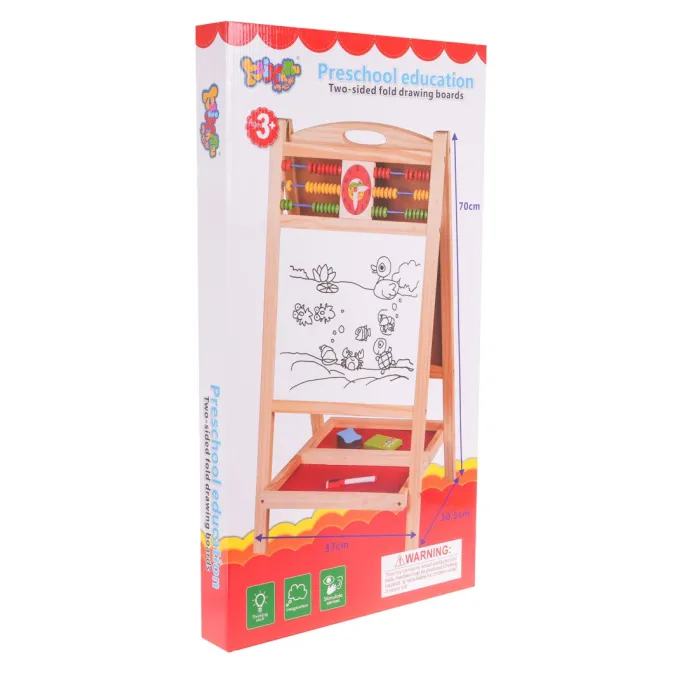 tablica prezentująca możliwość nauki pisania i liczenia