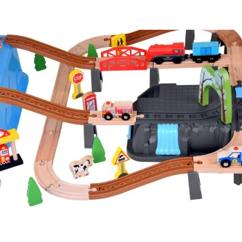 funkcjonalne pudełko do przechowywania drewnianych elementów