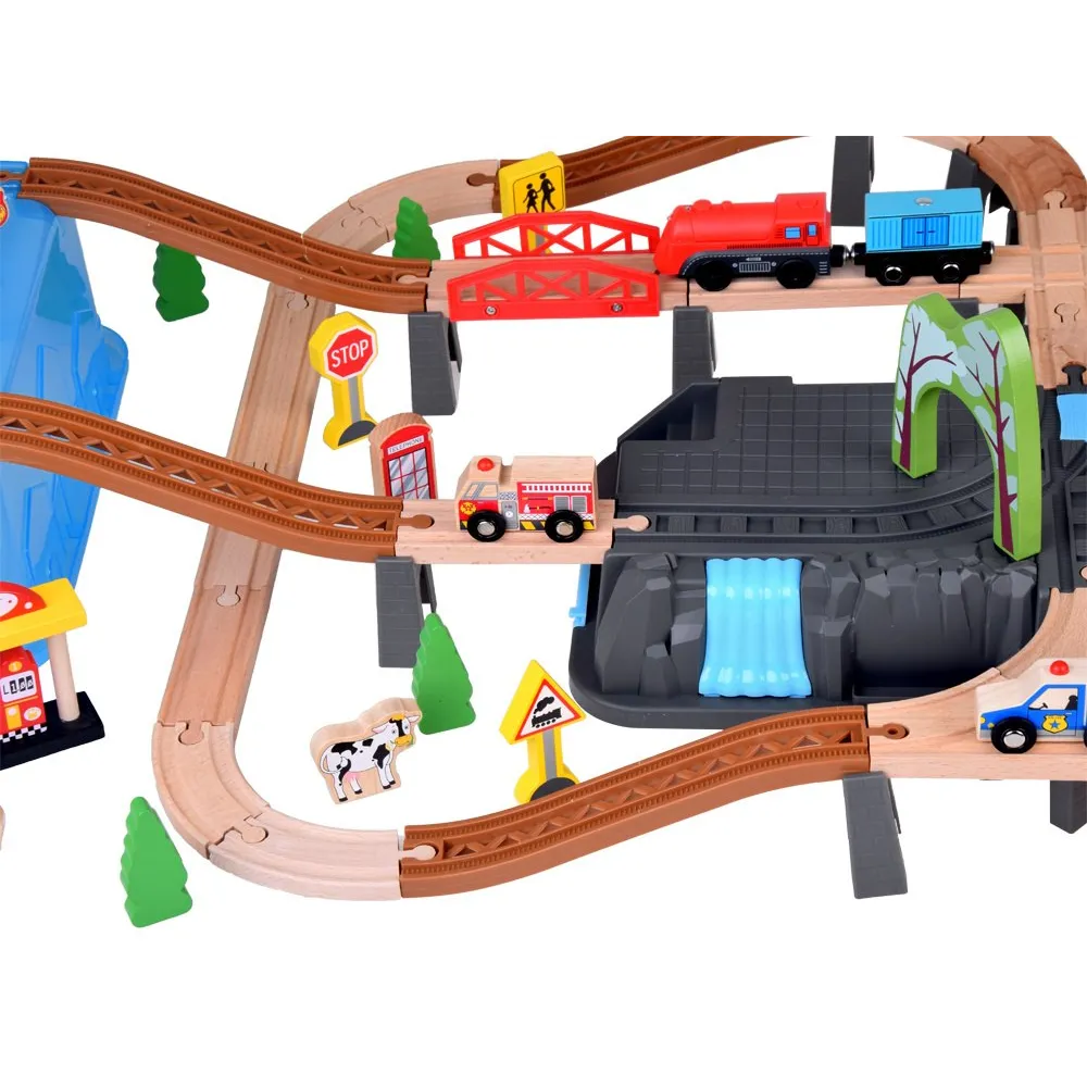 funkcjonalne pudełko do przechowywania drewnianych elementów