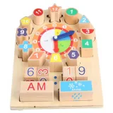 zbliżenie na ruchome wskazówki zegara na planszy