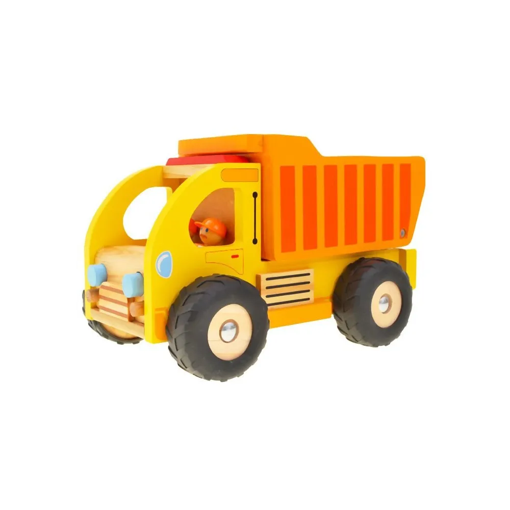 Wywrotka z dwoma figurkami w kabinie dla dzieci