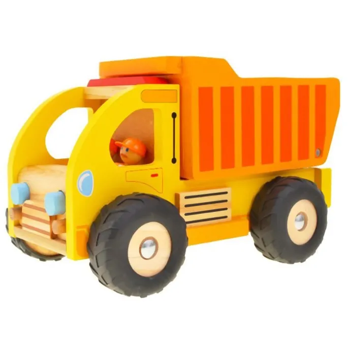 Wywrotka z dwoma figurkami w kabinie dla dzieci