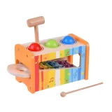 zabawka muzyczna dla dzieci w estetycznych, stonowanych kolorach