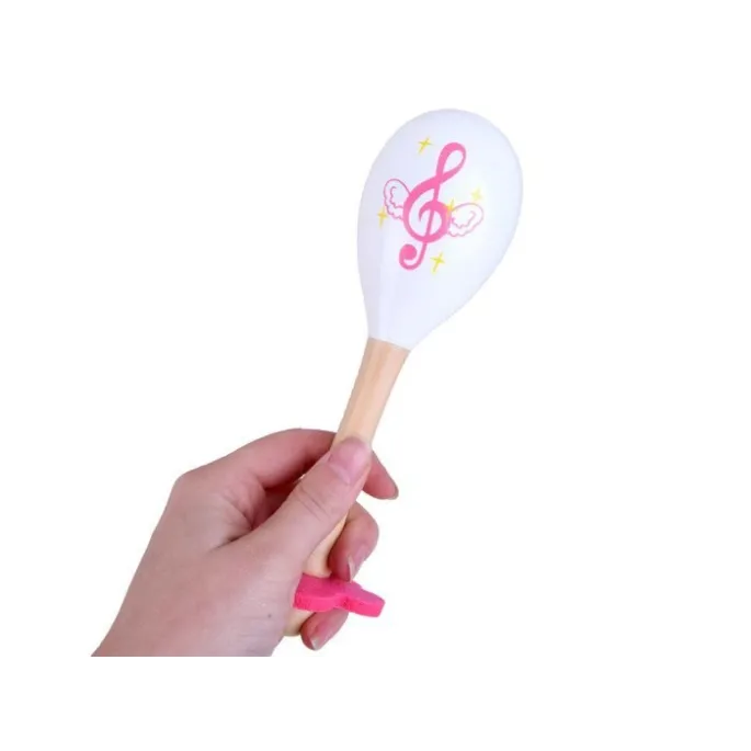 tamburynko dziecięce z kolorowym obramowaniem położone płasko