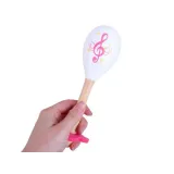 tamburynko dziecięce z kolorowym obramowaniem położone płasko