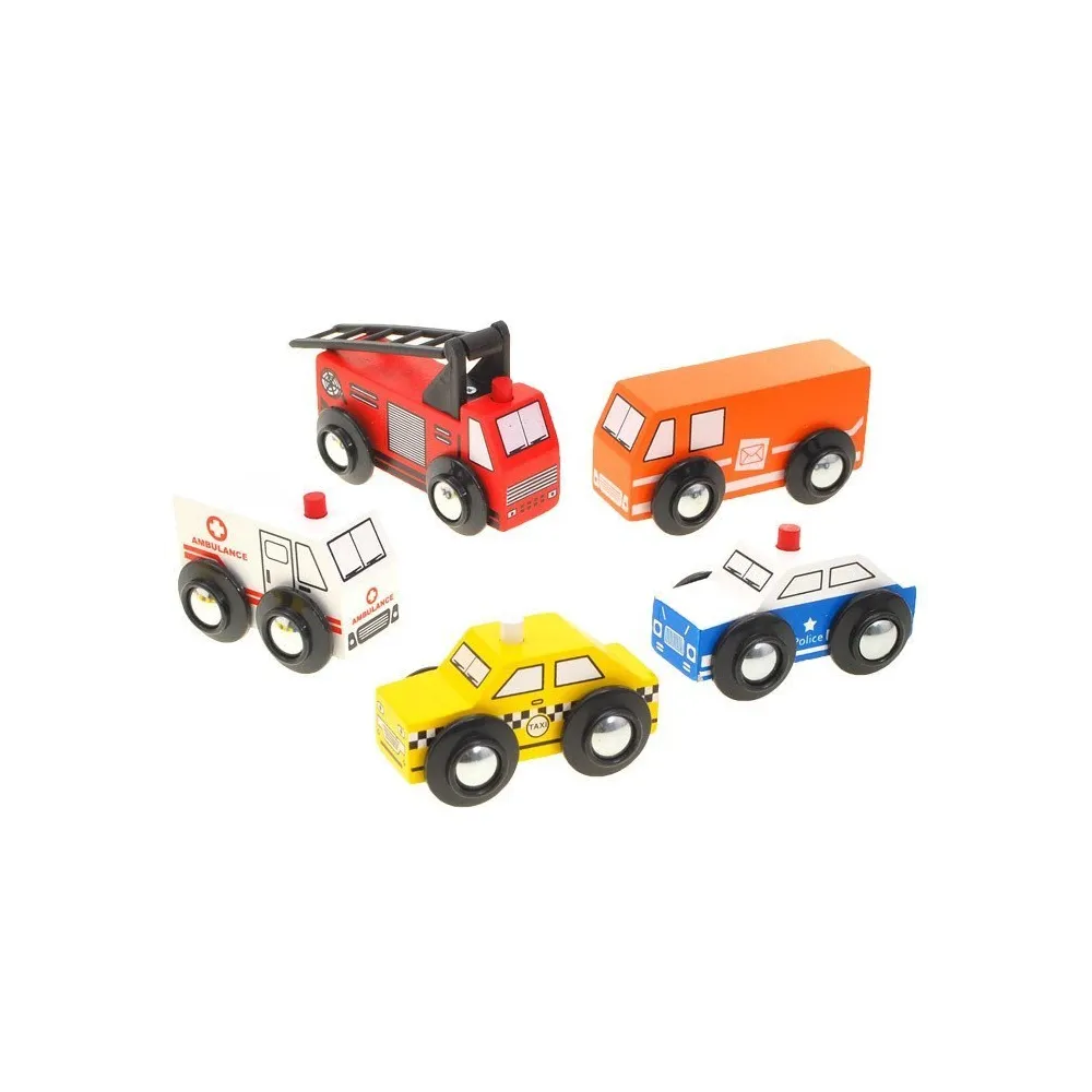 detal kolorowej remizy strażackiej z klocków