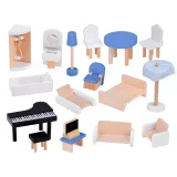 widok na sypialnię i taras z leżakiem oraz parasolem