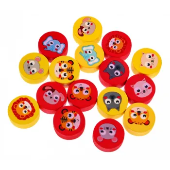 Drewniany zestaw gier planszowych 6w1 dla dzieci Trylma Węże i drabiny Szachy Chińczyk GO