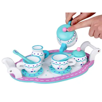 kolorowy zestaw herbaciany estetycznie zapakowany w pudełko