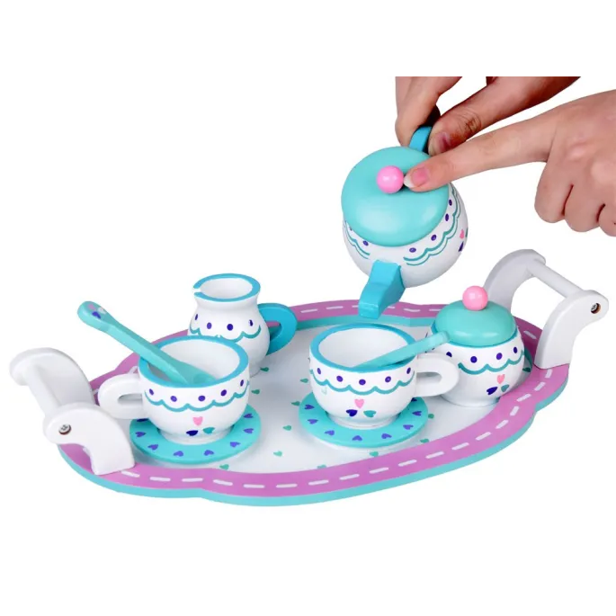 kolorowy zestaw herbaciany estetycznie zapakowany w pudełko