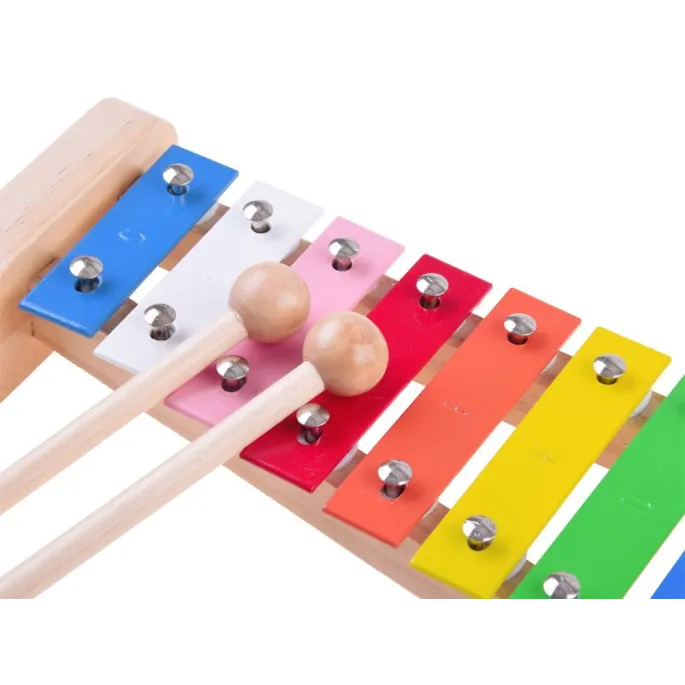 wszystkie cztery instrumenty zestawu rozłożone osobno