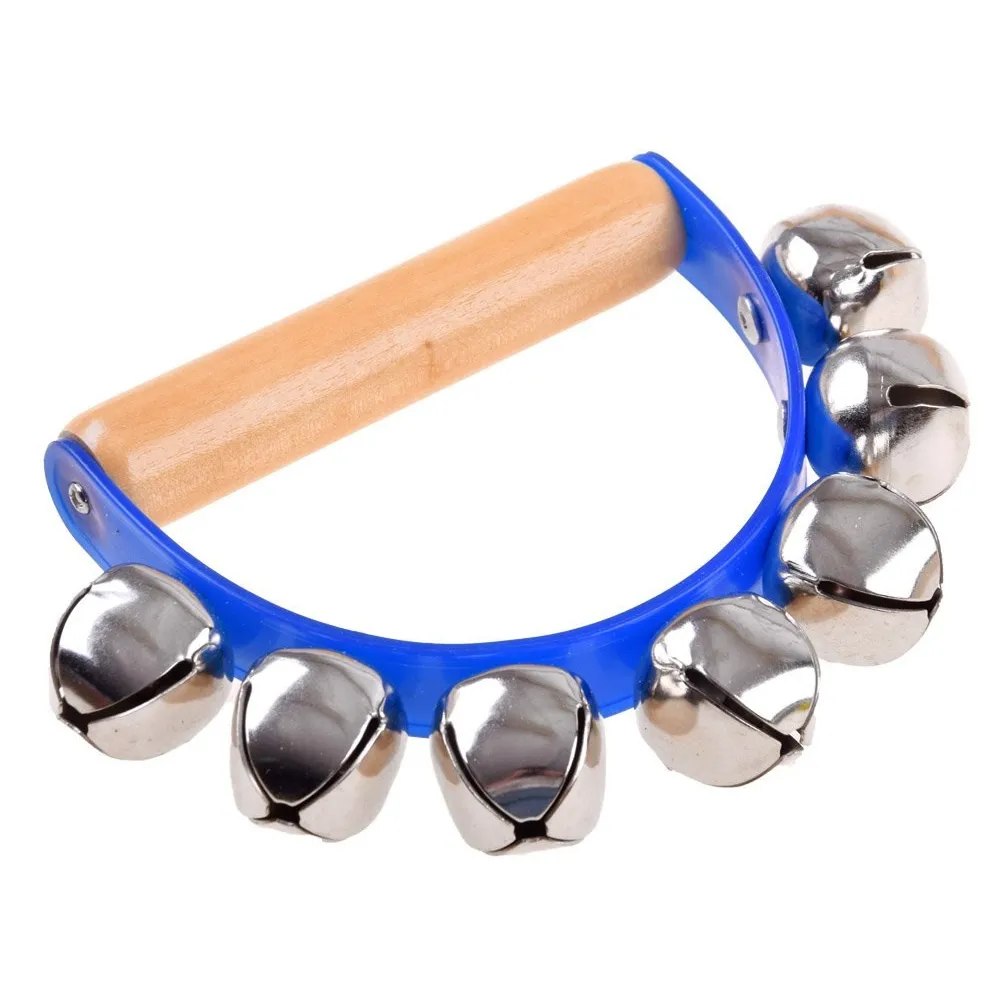 widok zestawu instrumentów z perspektywy dziecka