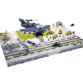 Duża baza wojskowa lotnisko samolot mata lotniska ZA4777