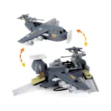 koło koordynatora ruchu i pontonu obok wojskowych pojazdów