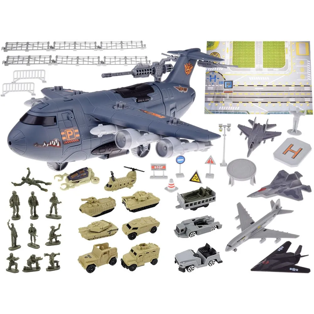 scenariusz zabawy z samochodami wojskowymi i uzupełniającymi akcesoriami