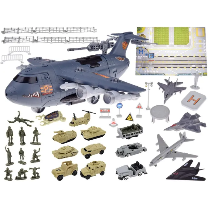 scenariusz zabawy z samochodami wojskowymi i uzupełniającymi akcesoriami