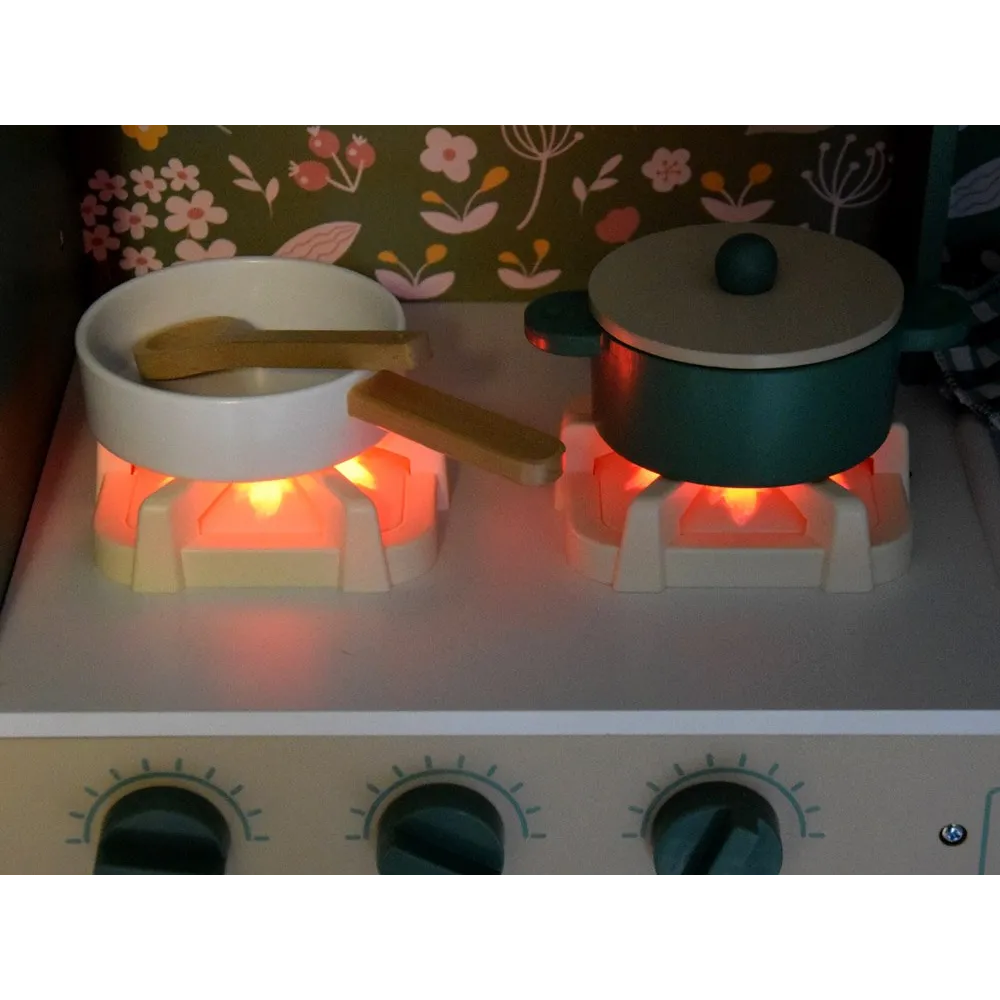 półka na przyprawy i drążek z wieszakami na akcesoria