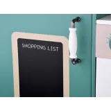 drewniana pralka w zestawie kuchennym dla dzieci