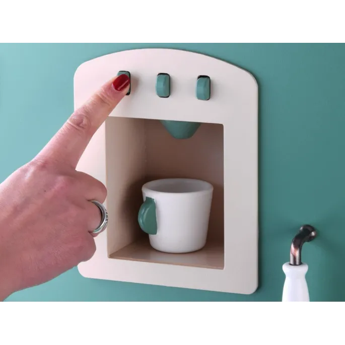 zbliżenie na pokrętła kuchni z efektem dźwiękowym