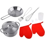 piekarnik z podświetleniem kuchni dla dzieci w stylu skandynawskim