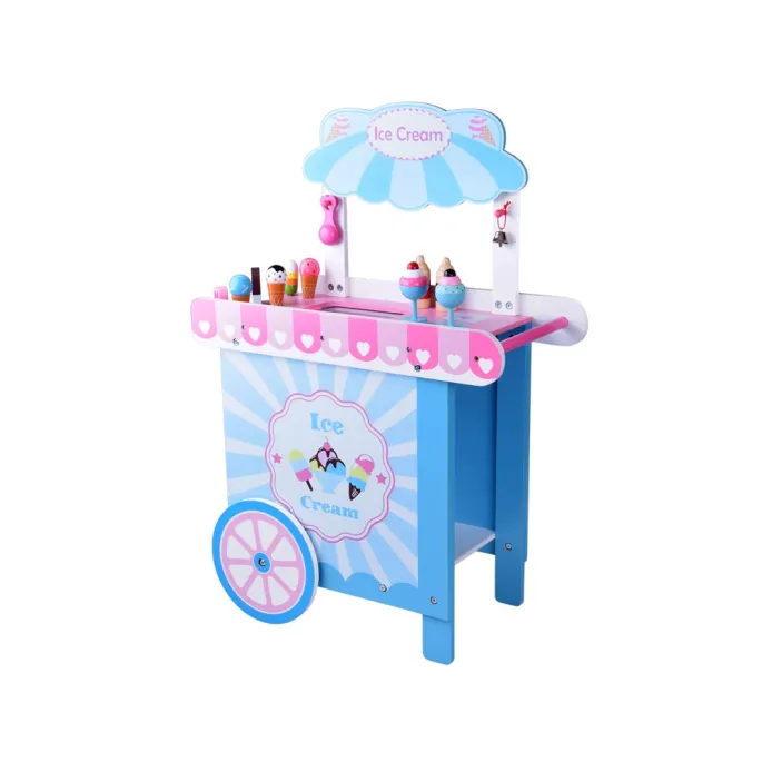 Akcesoria do zabawy w sprzedaż lodów na dużej ladzie