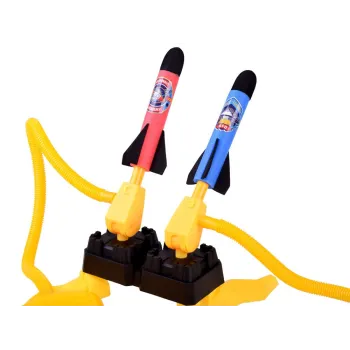 zbliżenie na elastyczny zbiornik powietrza wyrzutni rakiet