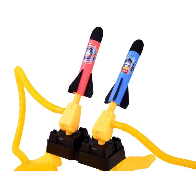 zbliżenie na elastyczny zbiornik powietrza wyrzutni rakiet