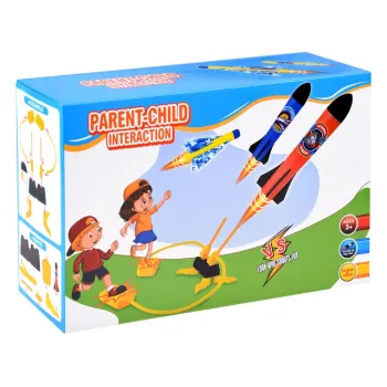 wyrzutnia rakiet podczas zabawy na świeżym powietrzu