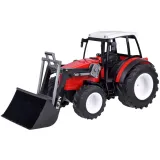 traktor rc0666 z wielkimi kołami na jasnym tle