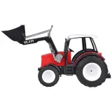 realistyczny traktor z łyżką do załadunku z boku