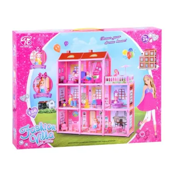 taras willi z meblami ogrodowymi i parasolem