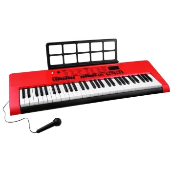 widok mikrofonu dołączonego do keyboardu bf-950a