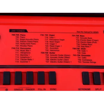 instrukcja obsługi i przewód do keyboardu bf-950a w komplecie