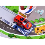 zestaw torów z matą miasta oraz miejscem dla helikoptera