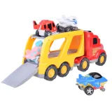 Kompletna laweta z załadunkiem samolotów i helikoptera na naczepie