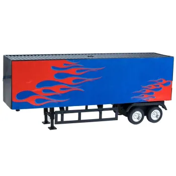 pilot radiowy 27 mhz obok zdalnie sterowanej ciężarówki rc