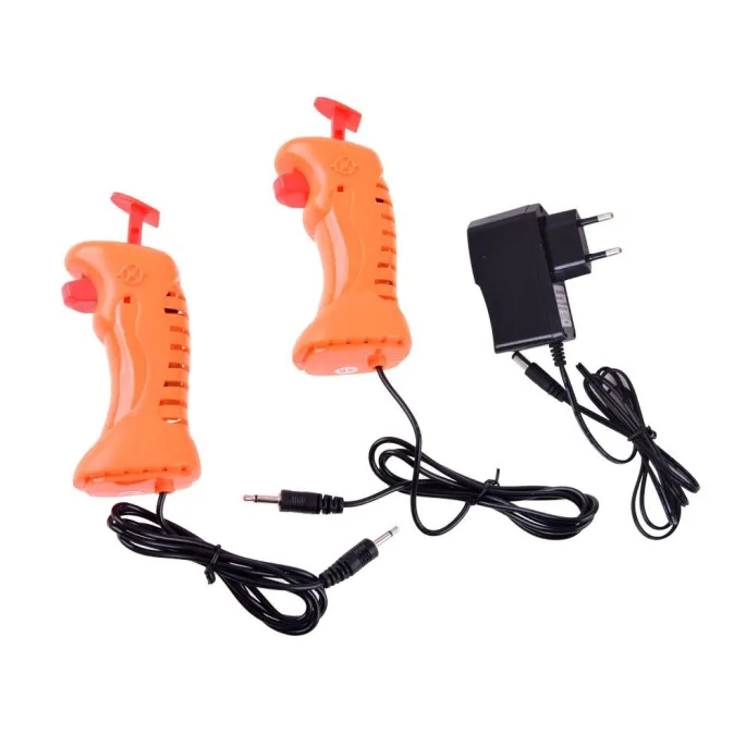 fragment toru z zakrętem i kolorowymi oznaczeniami