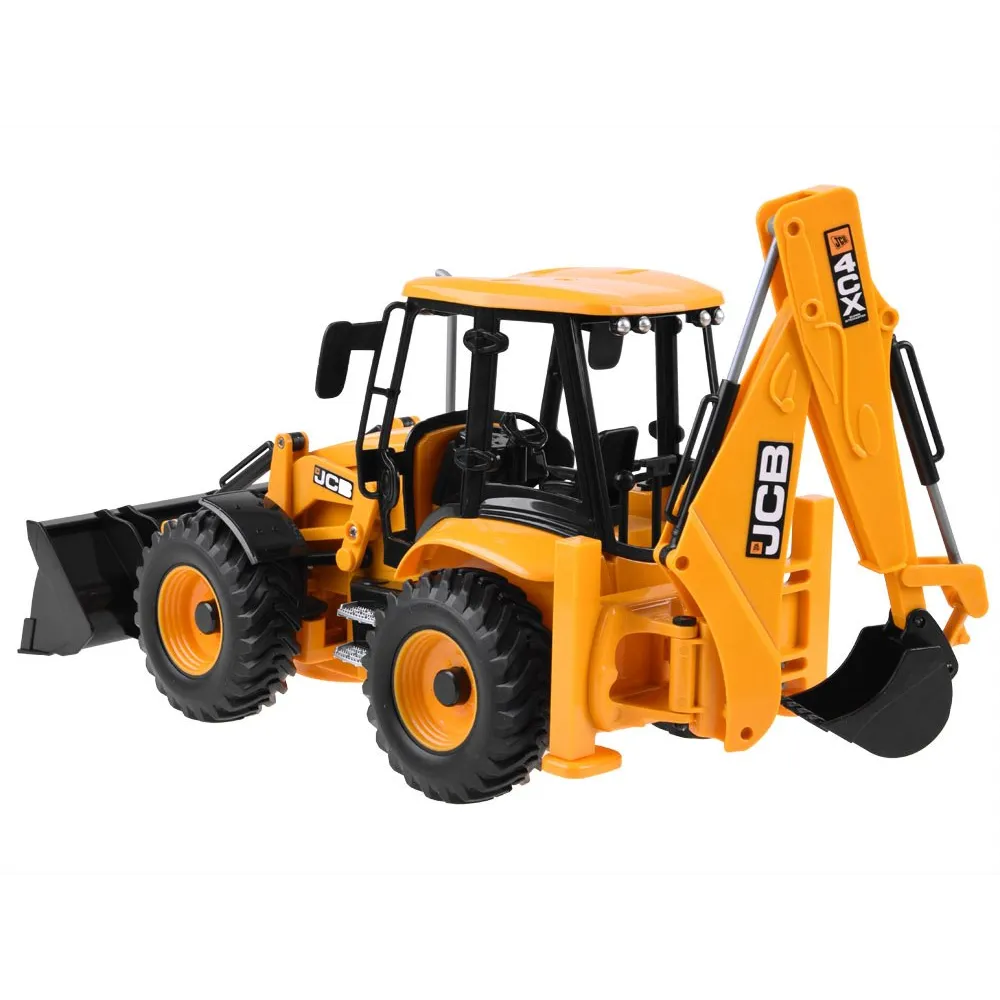 multifunkcyjny pilot i model koparki jcb razem