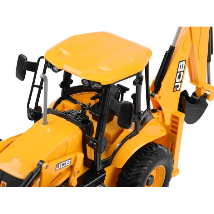 komplet zestawu z koparką, pilotem, akumulatorem i kablem usb