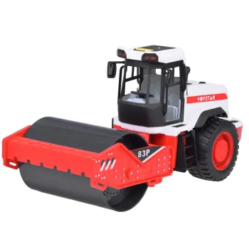 Duży walec drogowy z napędem efekty dźwiękowe świetlne ZA5231