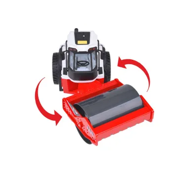 walec drogowy dziecięcy z efektami świetlnymi podczas działania