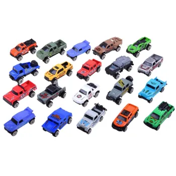 Zbliżenie na detale jednego z metalowych resoraków terenowych