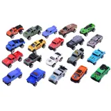 Zbliżenie na detale jednego z metalowych resoraków terenowych