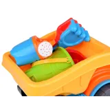 pojemna auto wywrotka z akcesoriami do kreatywnej zabawy plenerowej