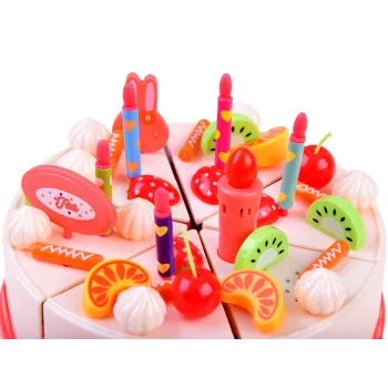 kolorowe ciasteczka i donaty w zestawie do kreatywnej zabawy