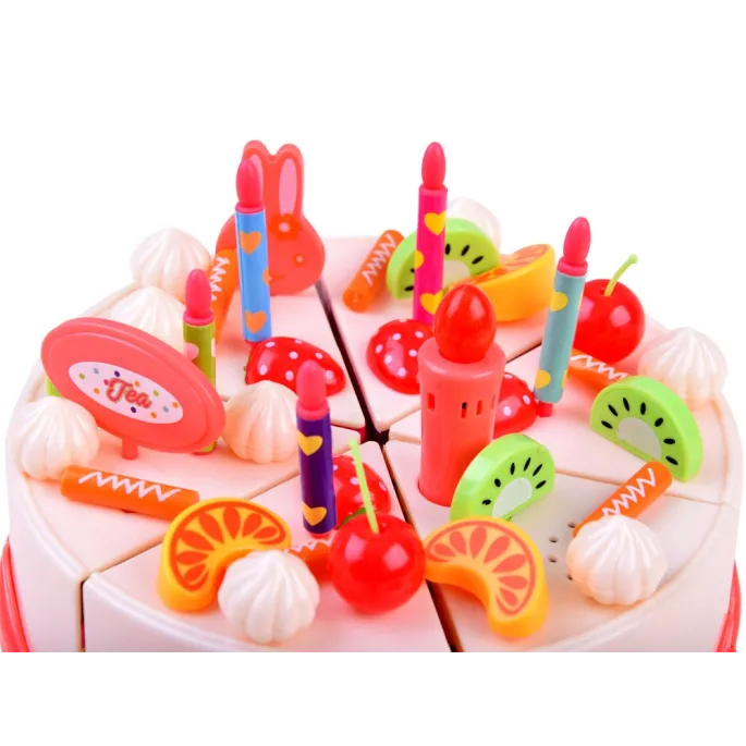 kolorowe ciasteczka i donaty w zestawie do kreatywnej zabawy