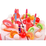 kolorowe ciasteczka i donaty w zestawie do kreatywnej zabawy