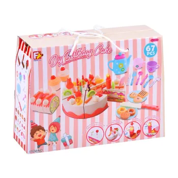 dekoracje tortu i rolady do swobodnej aranżacji podczas zabawy