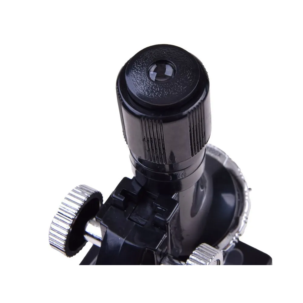 akcesoria do mikroskopu: lupa, szalki Petriego, fiolki z barwnikami