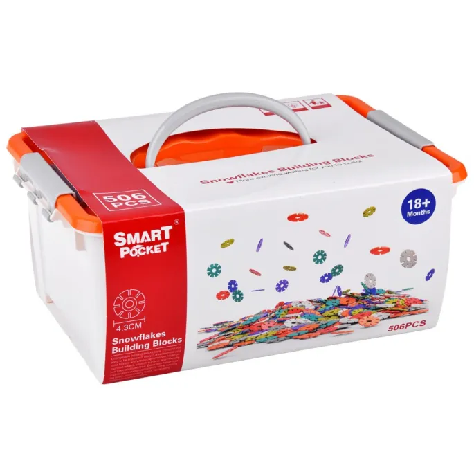 Różnobarwne klocki zaprezentowane z widoczną fakturą powierzchni